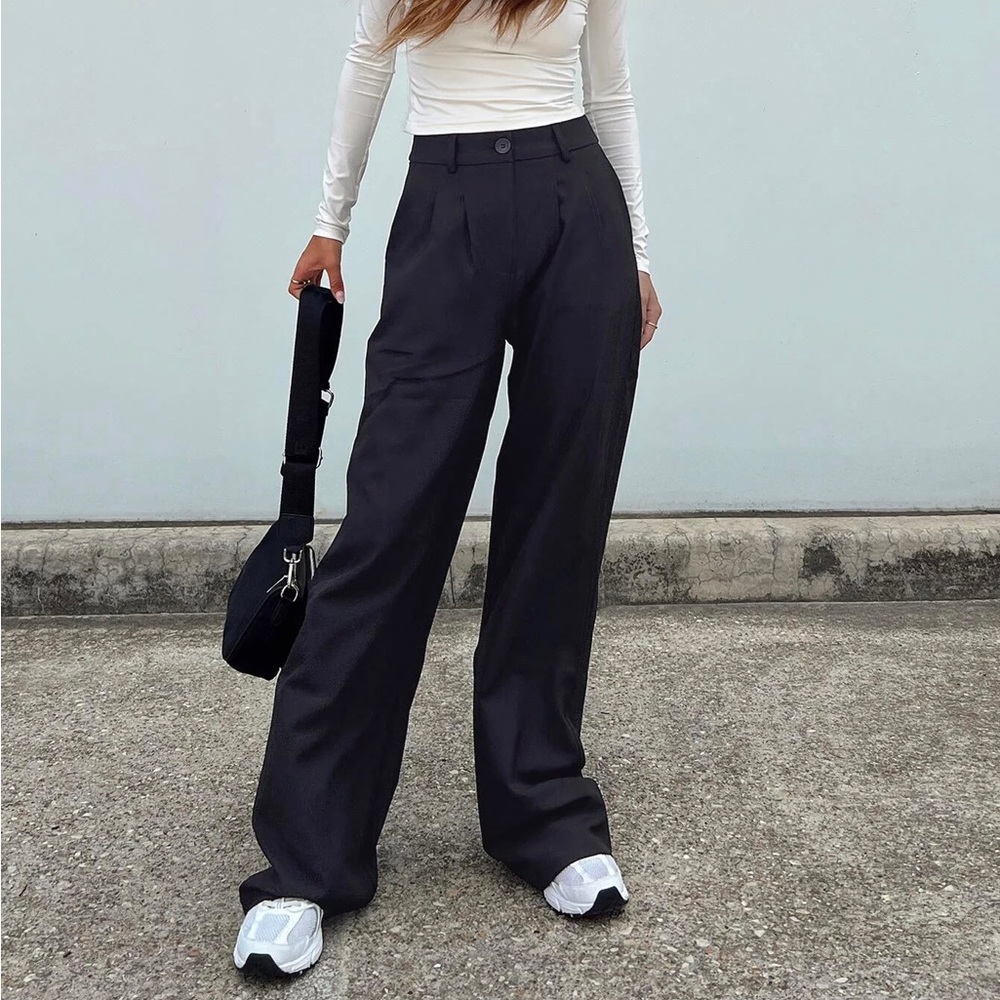 PRINCESS POLLY - Black Trousers - SIZE 2